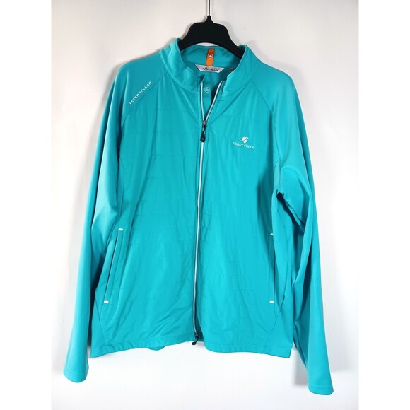 Peter Millar Hybrid Golf Jacket Crown Sport Hyperlight Merge Hybrid XXL Preppy - Picture 2 of 10